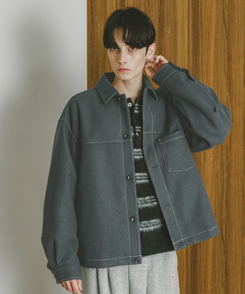 RAGEBLUE（レイジブルー） ブルゾン アウター WOOLLYTEC STITCH JACKET