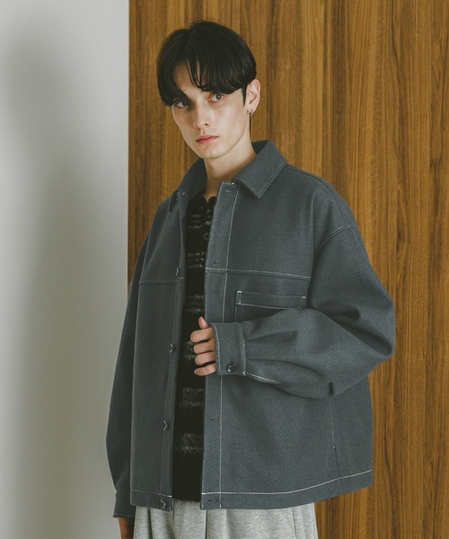 RAGEBLUE（レイジブルー） ブルゾン アウター WOOLLYTEC STITCH JACKET