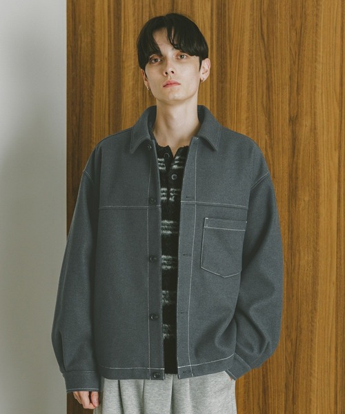 RAGEBLUE（レイジブルー） ブルゾン アウター WOOLLYTEC STITCH JACKET