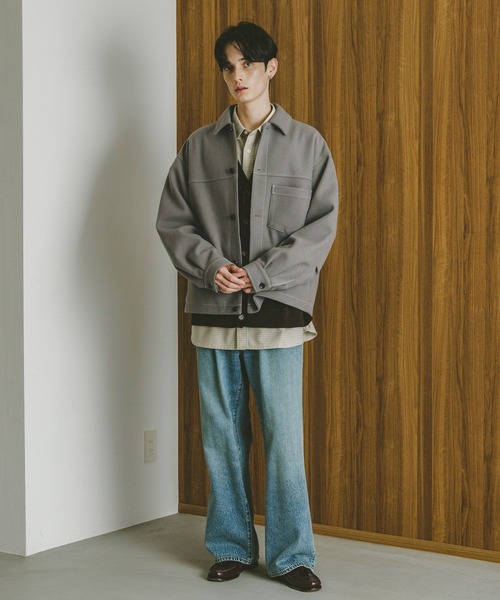 RAGEBLUE（レイジブルー） ブルゾン アウター WOOLLYTEC STITCH JACKET