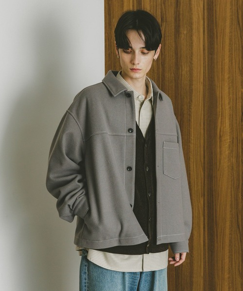 RAGEBLUE（レイジブルー） ブルゾン アウター WOOLLYTEC STITCH JACKET