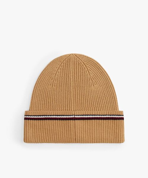 トミー ヒルフィガー（ ）/ライン入りニットキャップ TOMMY HILFIGER（トミー・ヒルフィガー） ニット帽 ニットキャップ