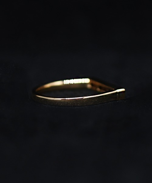 sowi 指輪 リング K10YG オパール×オニキス オーロラ シナジー