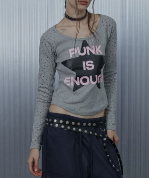 SETUPEXE tシャツ 「SETUP‐EXE」STAR SLEEVE PUNK TOP