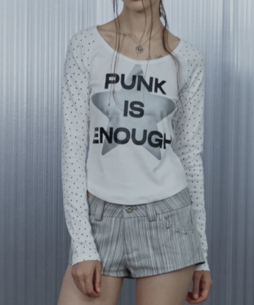 SETUPEXE tシャツ 「SETUP‐EXE」STAR SLEEVE PUNK TOP
