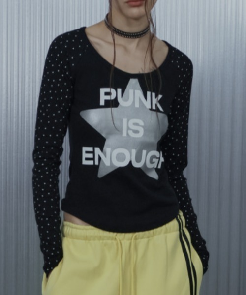 SETUPEXE tシャツ 「SETUP‐EXE」STAR SLEEVE PUNK TOP