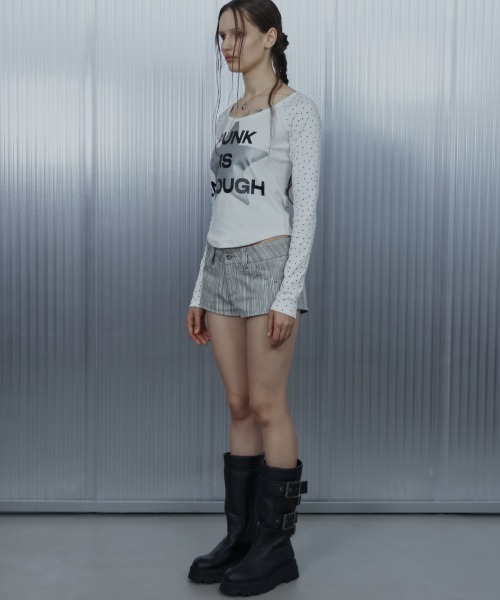 SETUPEXE tシャツ 「SETUP‐EXE」STAR SLEEVE PUNK TOP