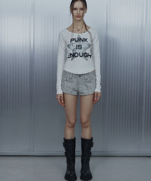 SETUPEXE tシャツ 「SETUP‐EXE」STAR SLEEVE PUNK TOP