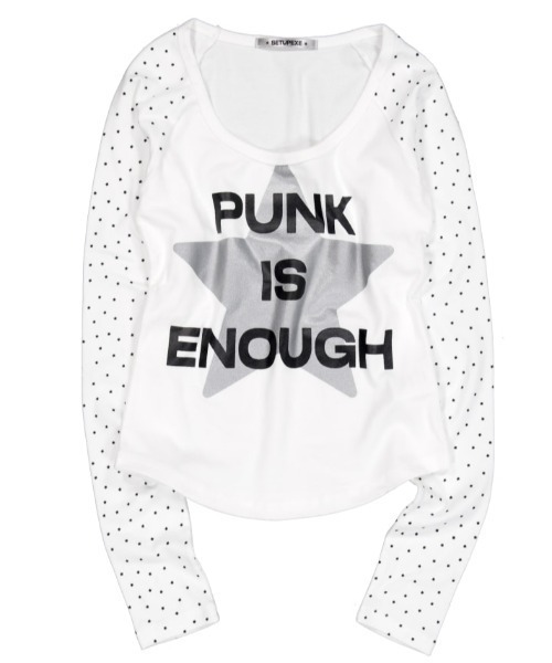 SETUPEXE tシャツ 「SETUP‐EXE」STAR SLEEVE PUNK TOP