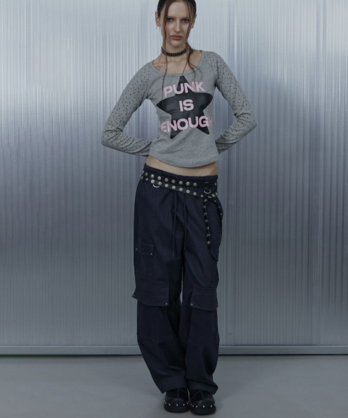 SETUPEXE tシャツ 「SETUP‐EXE」STAR SLEEVE PUNK TOP