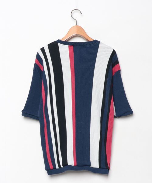 「ANGENEHM」 半袖ニット S ピンク メンズ_画像2