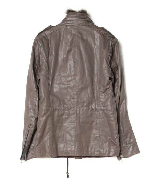 SHELLAC（シェラック） ミリタリーブルゾン 46 グレー メンズ