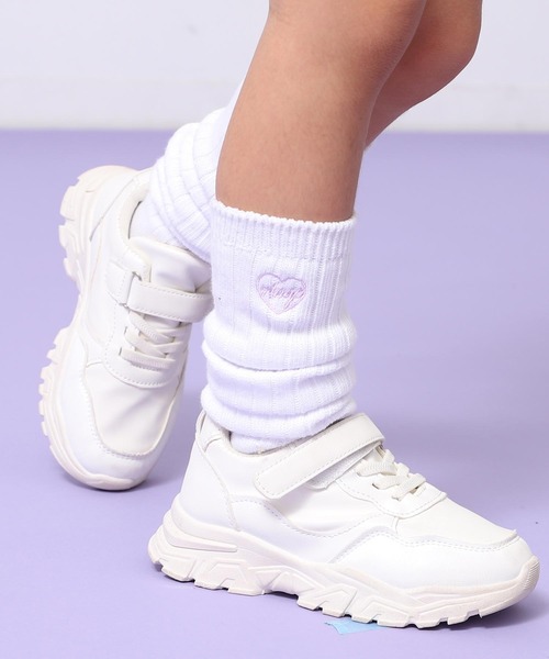 ANAP kids（アナップキッズ） 靴下 ハート刺繍ルーズソックス キッズ