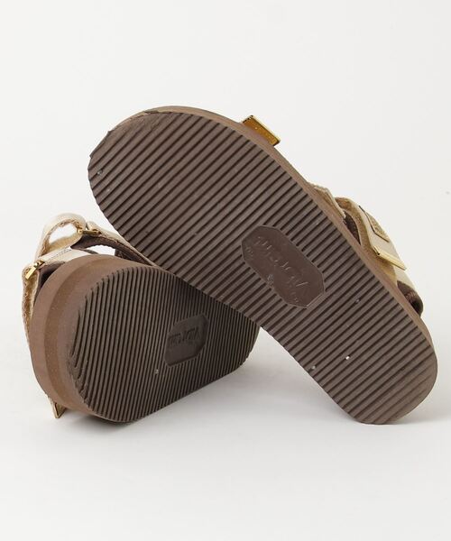 「SUICOKE」 フラットサンダル 24cm ブラウン レディース_画像3
