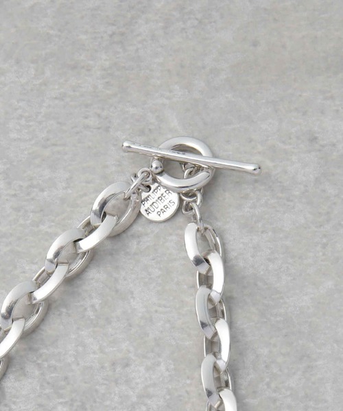 「PHILIPPE AUDIBERT」 ネックレス FREE シルバー レディース_画像5