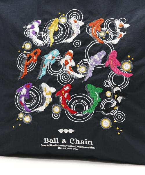 Ball＆Chain（ボールアンドチェーン） エコバッグ KOI/Mサイズ