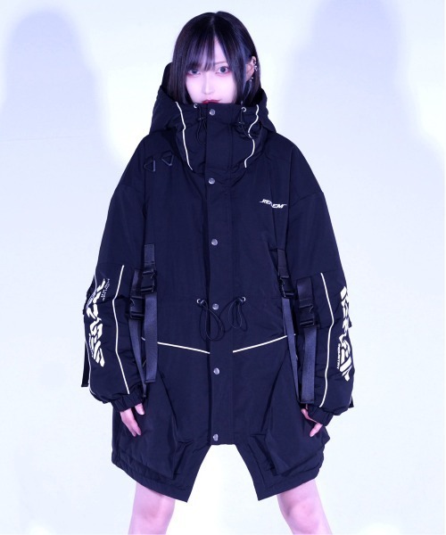 REFLEM（レフレム） ブルゾン FREE ブラック×ホワイト レディース