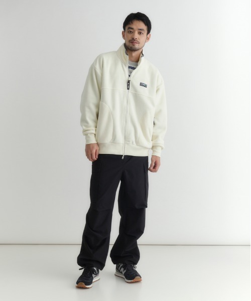 CAMP7（キャンプセブン） 「CAMP7」フリース フルジップ ロゴ