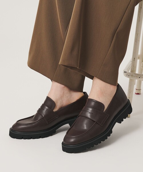 BEAUTY＆YOUTH UNITED ARROWS ローファー レザーライク コイン