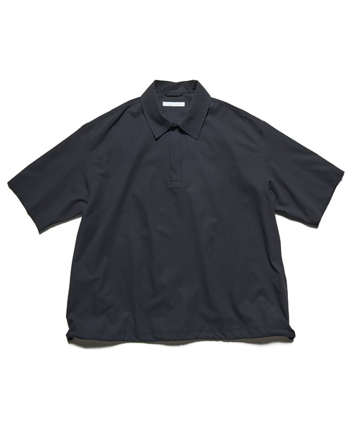 【未使用タグ付】 SOPHNET. ソフネット ワイド　ポロシャツ　黒　XL SOPHNET.（ソフネット） uvカット ポロシャツ 半袖 4WAY STRETCH POLO