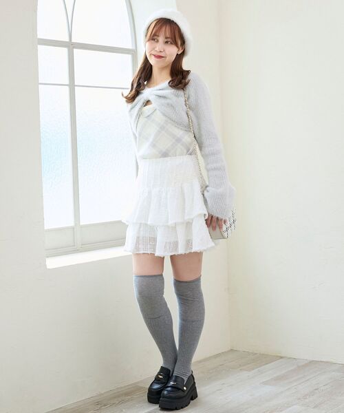 MAJESTIC LEGON（マジェスティックレゴン） スカート キラふわシアー