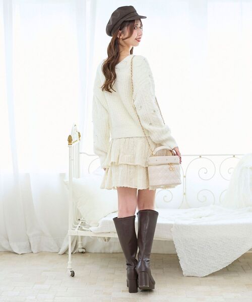 MAJESTIC LEGON（マジェスティックレゴン） スカート キラふわシアー
