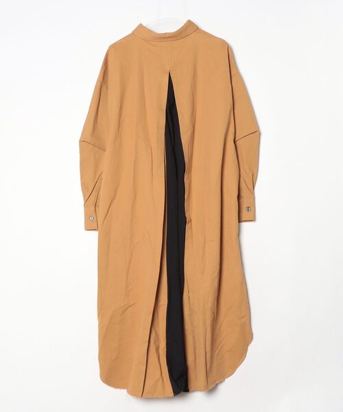 「loaf」 シャツワンピース ONE SIZE ブラウン レディース_画像2