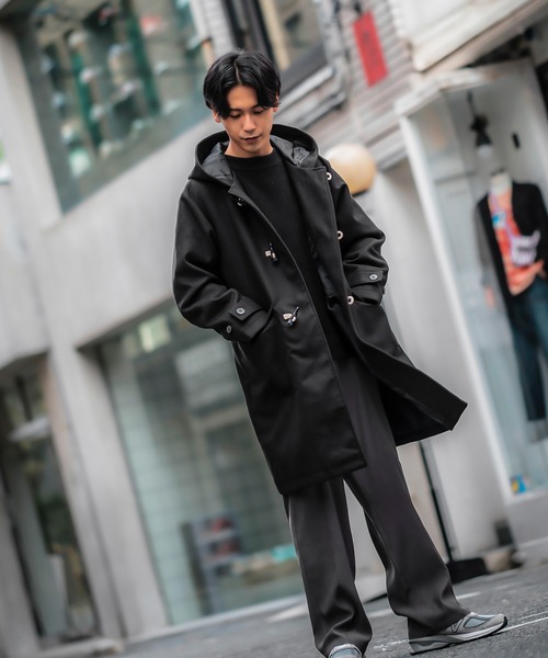 「improves」 ダッフルコート LARGE ブラウン メンズ_画像4