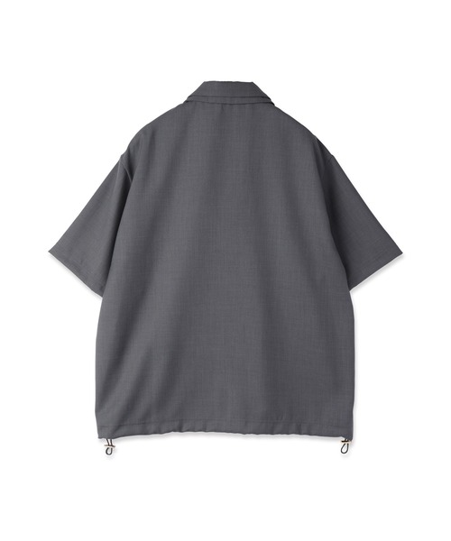 CULLNI（クルニ） シャツ Dry Gabardine Layered collar Half Zip