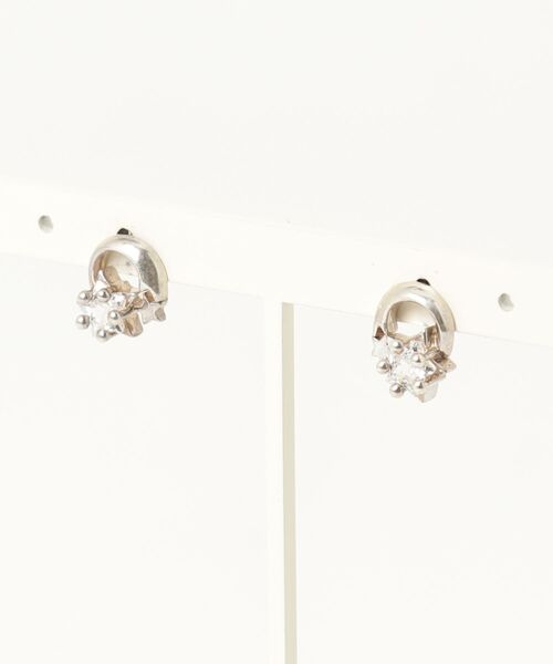 STAR JEWELRY(スタージュエリー) ピアス(両耳用) - シルバー STAR JEWELRY(スタージュエリー) ピアス(両耳用) - シルバー
