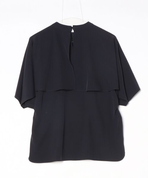 「RUIRUE BOUTIQUE」 半袖ブラウス X-LARGE ネイビー レディース_画像2