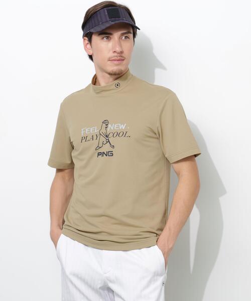 PING（ピン） tシャツ 「PING APPAREL」Mr．PINGプリント半袖