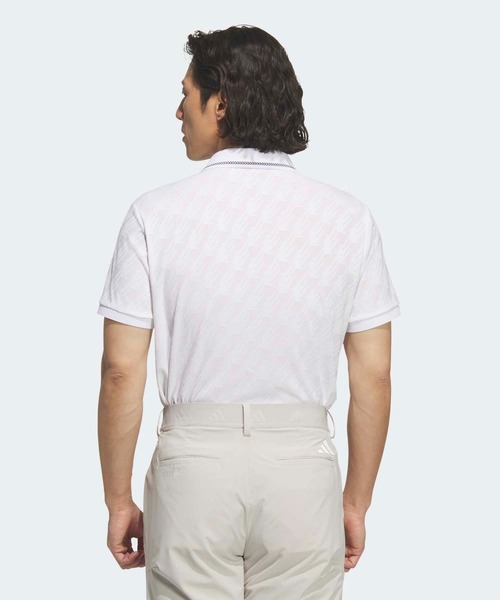 adidas（アディダス） ポロシャツ ジャカード 半袖ポロ「adidas Golf