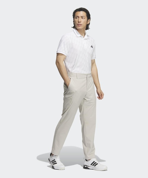 adidas（アディダス） ポロシャツ ジャカード 半袖ポロ「adidas Golf