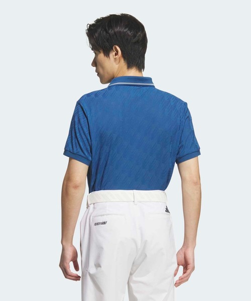 adidas（アディダス） ポロシャツ ジャカード 半袖ポロ「adidas Golf
