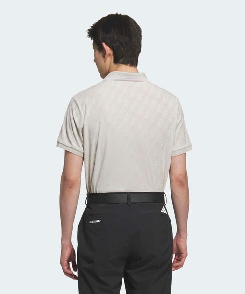 adidas（アディダス） ポロシャツ 半袖 ジャカード 半袖ポロ「adidas