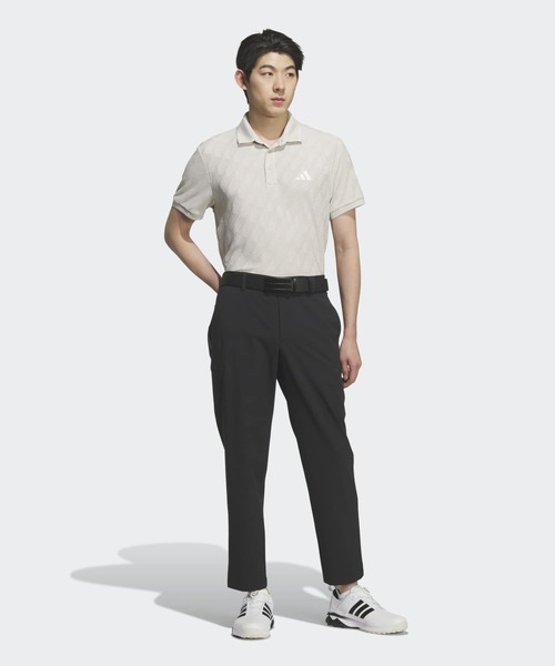 adidas（アディダス） ポロシャツ ジャカード 半袖ポロ「adidas Golf