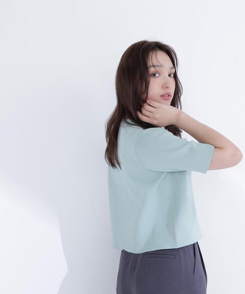 カーディガン 「Oggi.jp掲載」アソートボタンニットジャケット レディースの画像