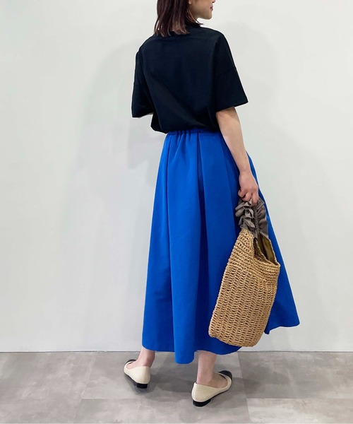 「LUGIVA」 半袖Tシャツ M グレイッシュベージュ レディース_画像5