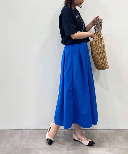 「LUGIVA」 半袖Tシャツ M グレイッシュベージュ レディース_画像7