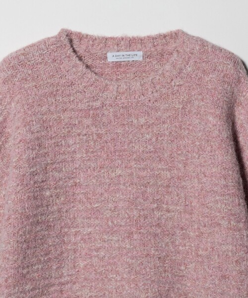 「A DAY IN THE LIFE UNITED ARROWS」 長袖ニット FREE ピンク レディース_画像3