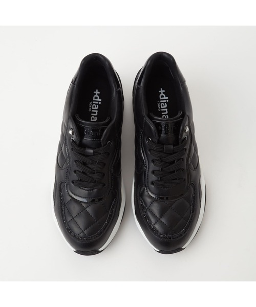 「+diana」 ローカットスニーカー 23.5cm アイボリー レディース_画像6