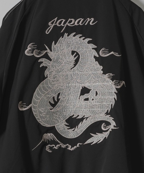 Casper John（キャスパージョン） スカジャン MEDIUM ブラック メンズ