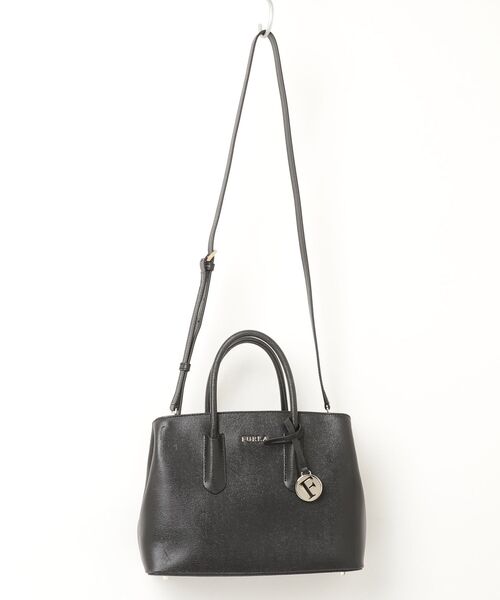 FURLA（フルラ） ハンドバッグ - ブラック レディース : ZOZOTOWN 