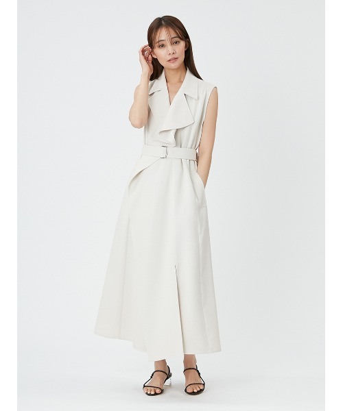 FRAY I.D ノースリーブワンピース ピンク サイズ0 FRAY I.D（フレイ・アイディー） ノースリーブワンピース 0 ピンク