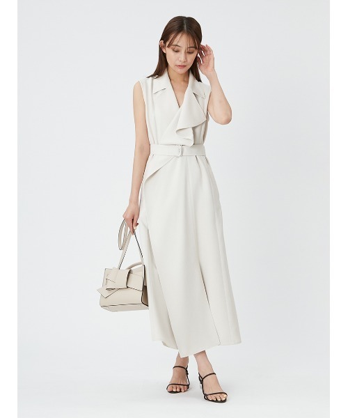 FRAY I.D ノースリーブワンピース ピンク サイズ0 FRAY I.D（フレイ・アイディー） ノースリーブワンピース 0 ピンク