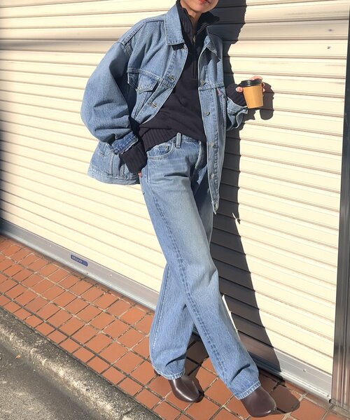 Levi's（リーバイス） デニムジャケット X-SMALL ブルー レディース