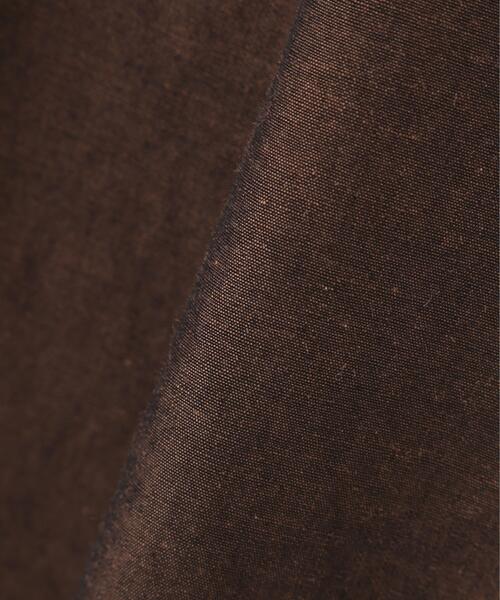 ワイドパンツ パンツ COTTON RAMIE CHAMBRAY レディースの画像