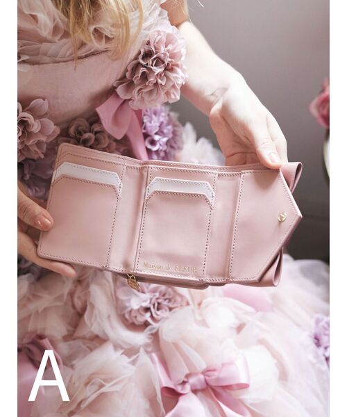 Maison de FLEUR（メゾンドフルール） 財布 FREE ピンク レディース
