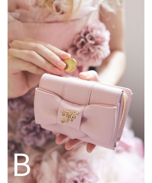 Maison de FLEUR（メゾンドフルール） 財布 FREE ピンク レディース